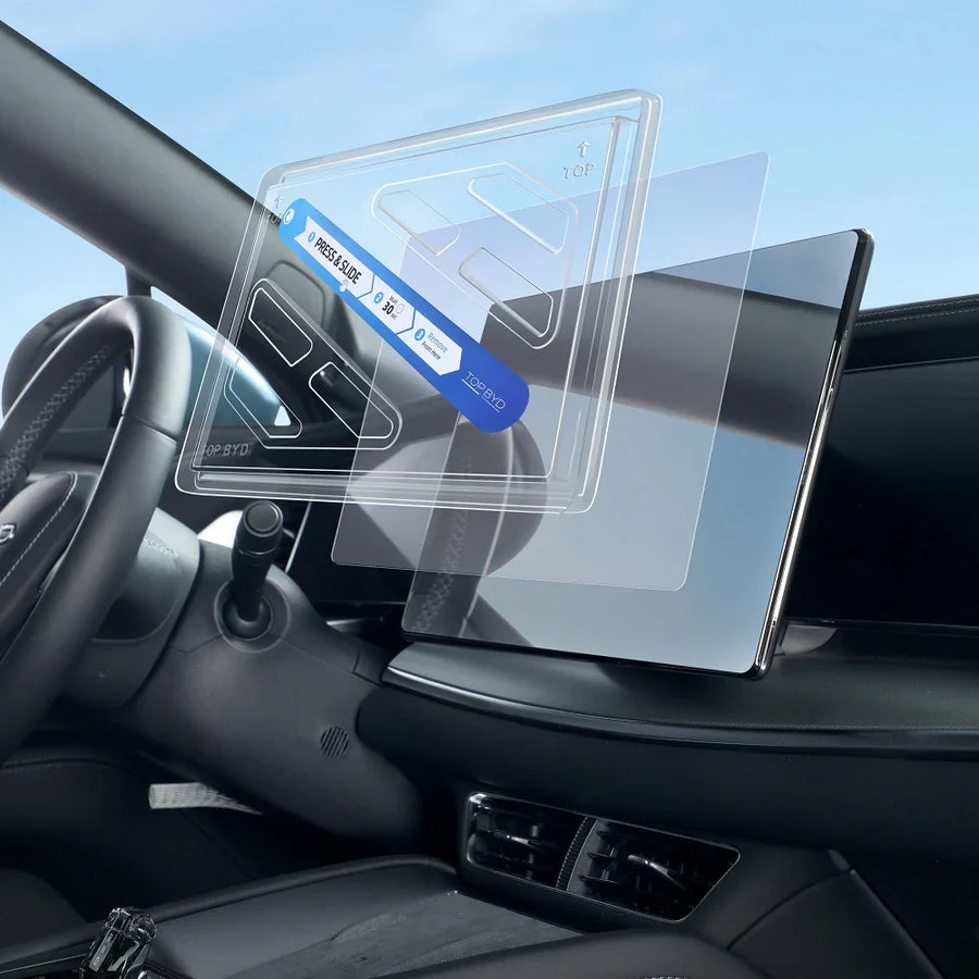 BYD Tempered Glass Screen Protection with Installation Tool