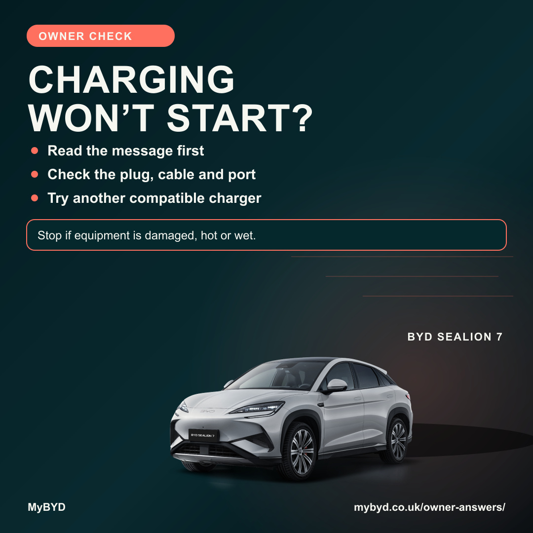 MyBYD safe charging checks share card