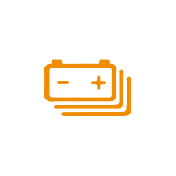 Handbook artwork for High-voltage battery low SOC warning light