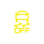 Handbook artwork for ESC OFF warning light