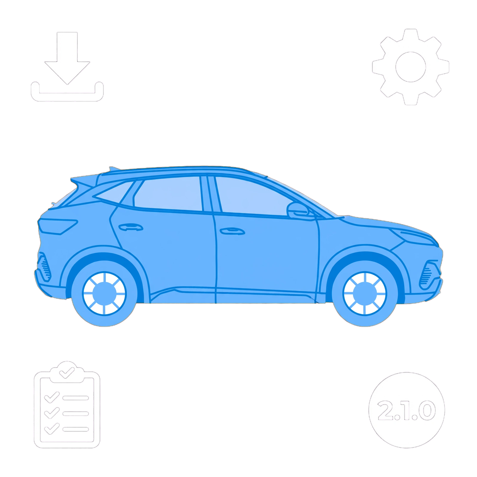 BYD ATTO 3 software update 2.1.0 illustration