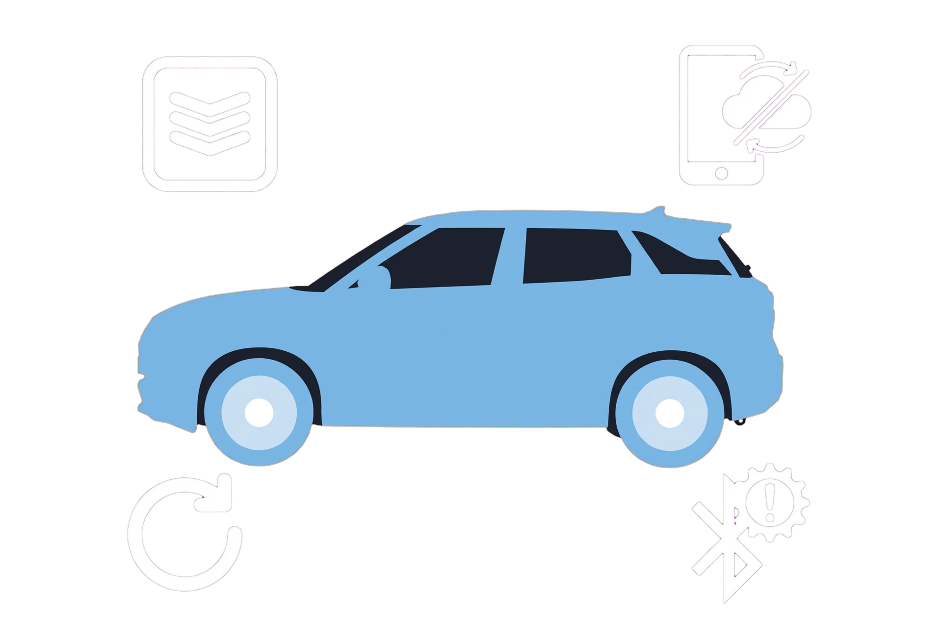 MyBYD illustration for BYD ATTO 2 app connection troubleshooting