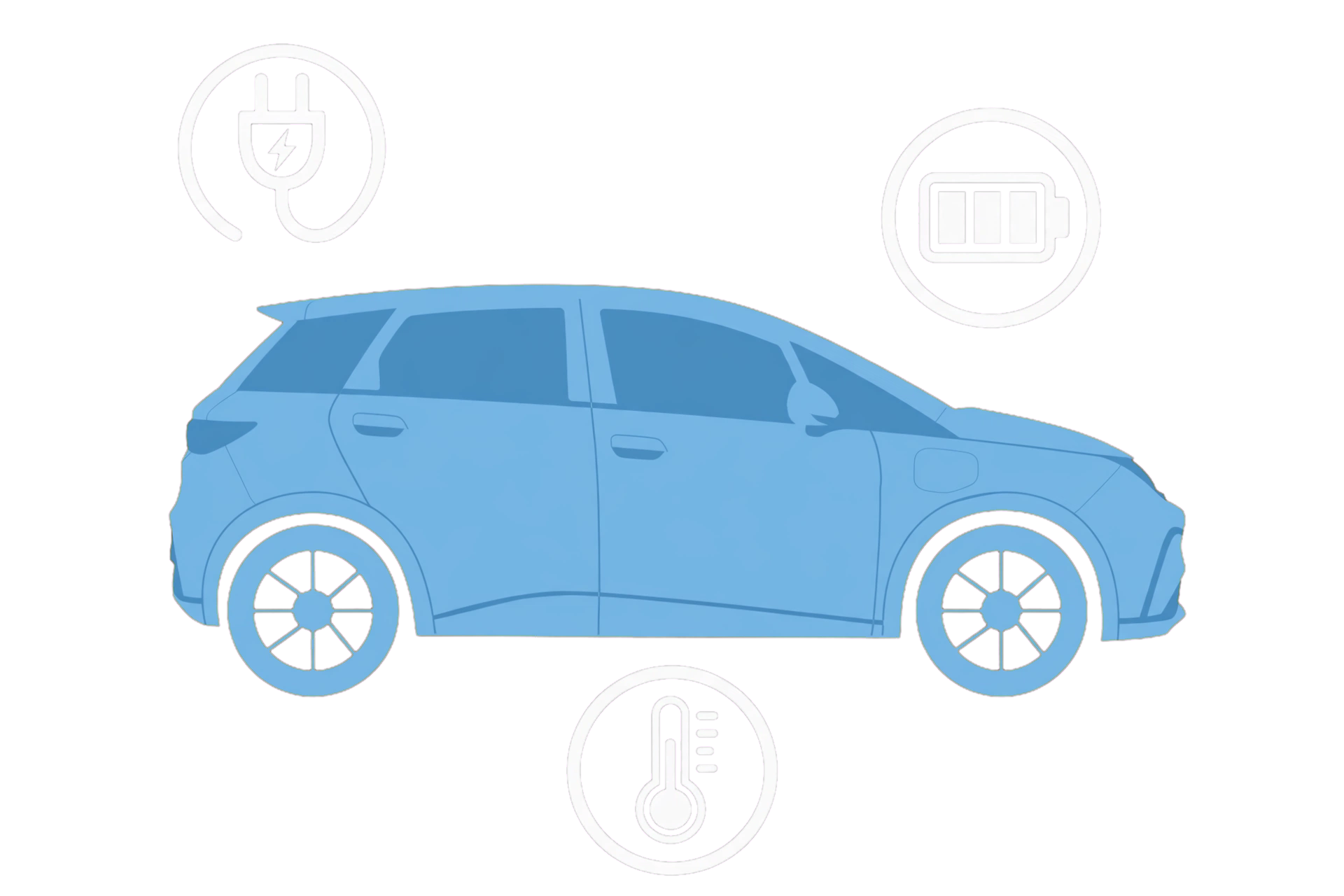 Illustration for BYD DOLPHIN rapid charging speed and battery checks.