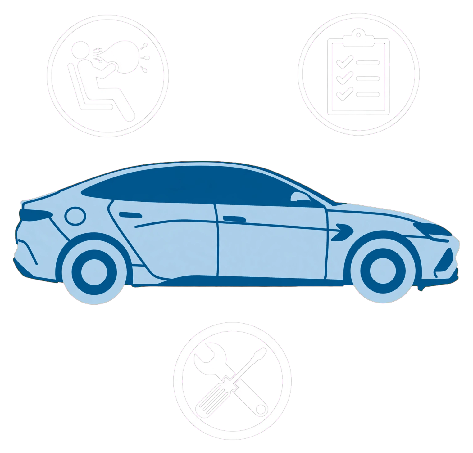 MyBYD editorial illustration for BYD SEAL “Please check SRS” warning: what to do