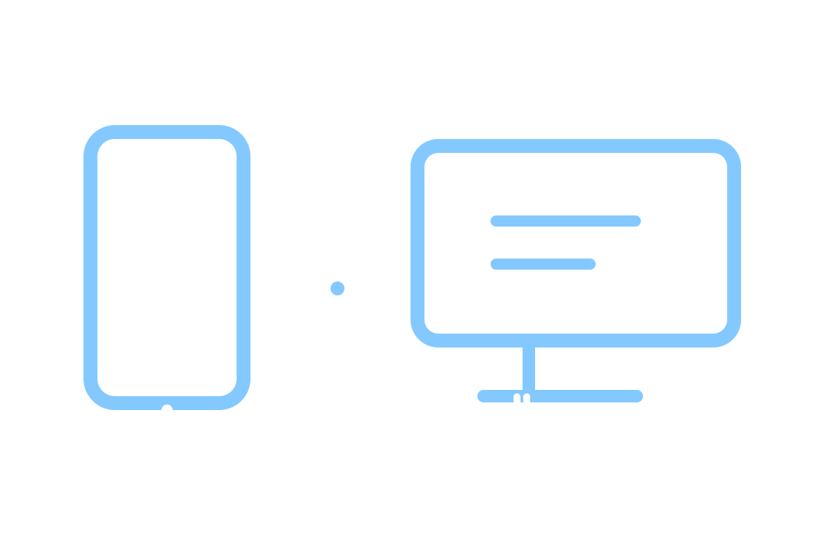 MyBYD concept illustration of a phone, USB connection, wireless signal and vehicle display.