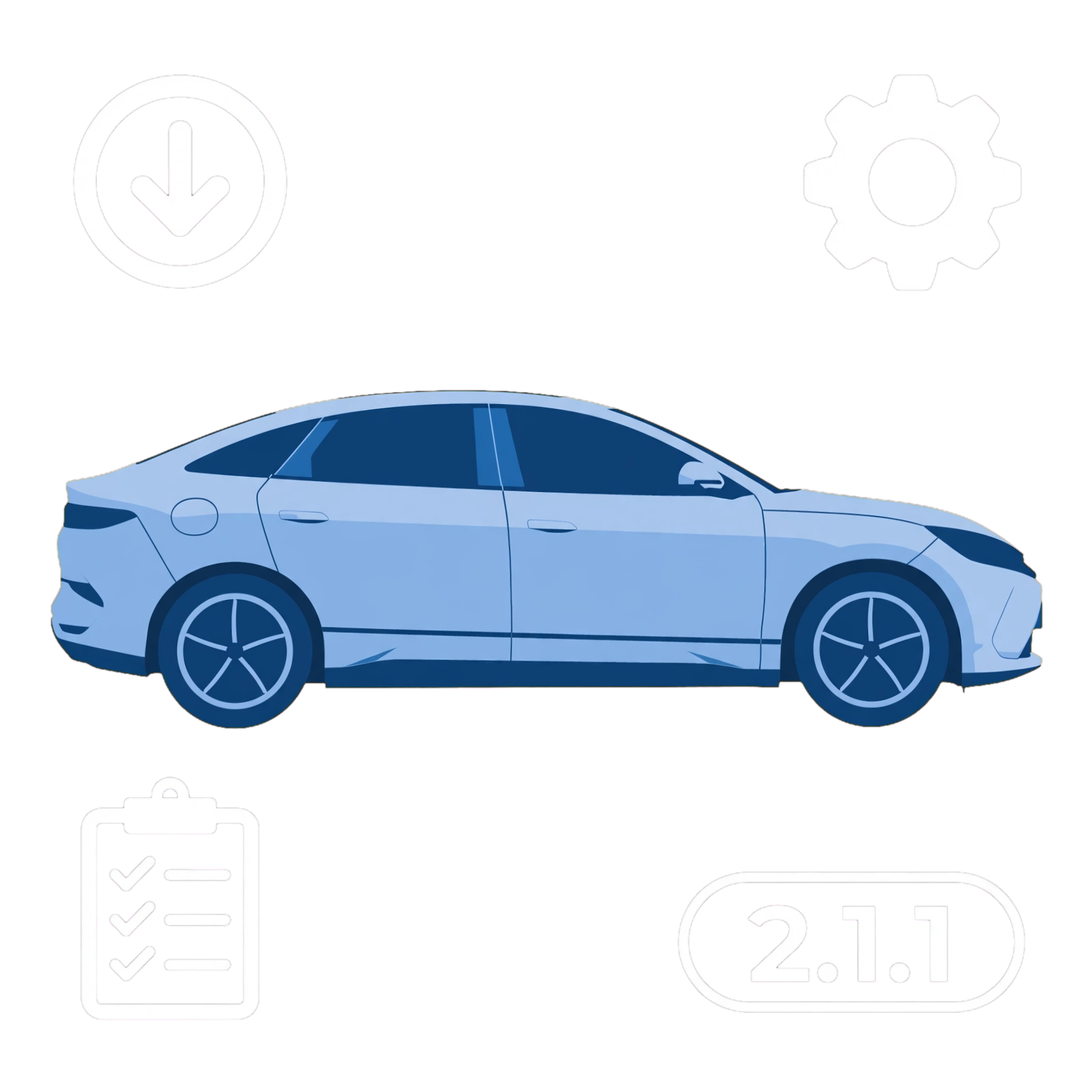 BYD SEAL software update 2.1.1 illustration