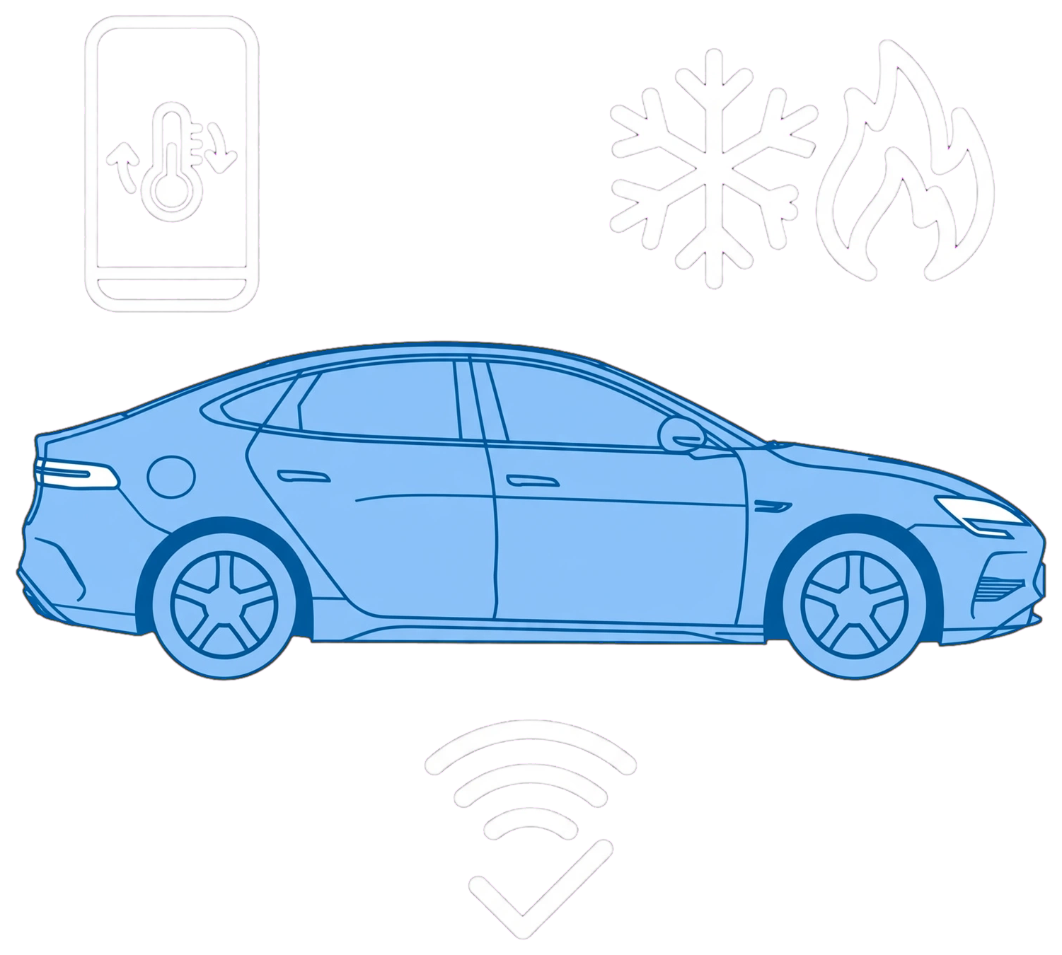 MyBYD editorial illustration for SEAL remote climate control not working in the BYD app