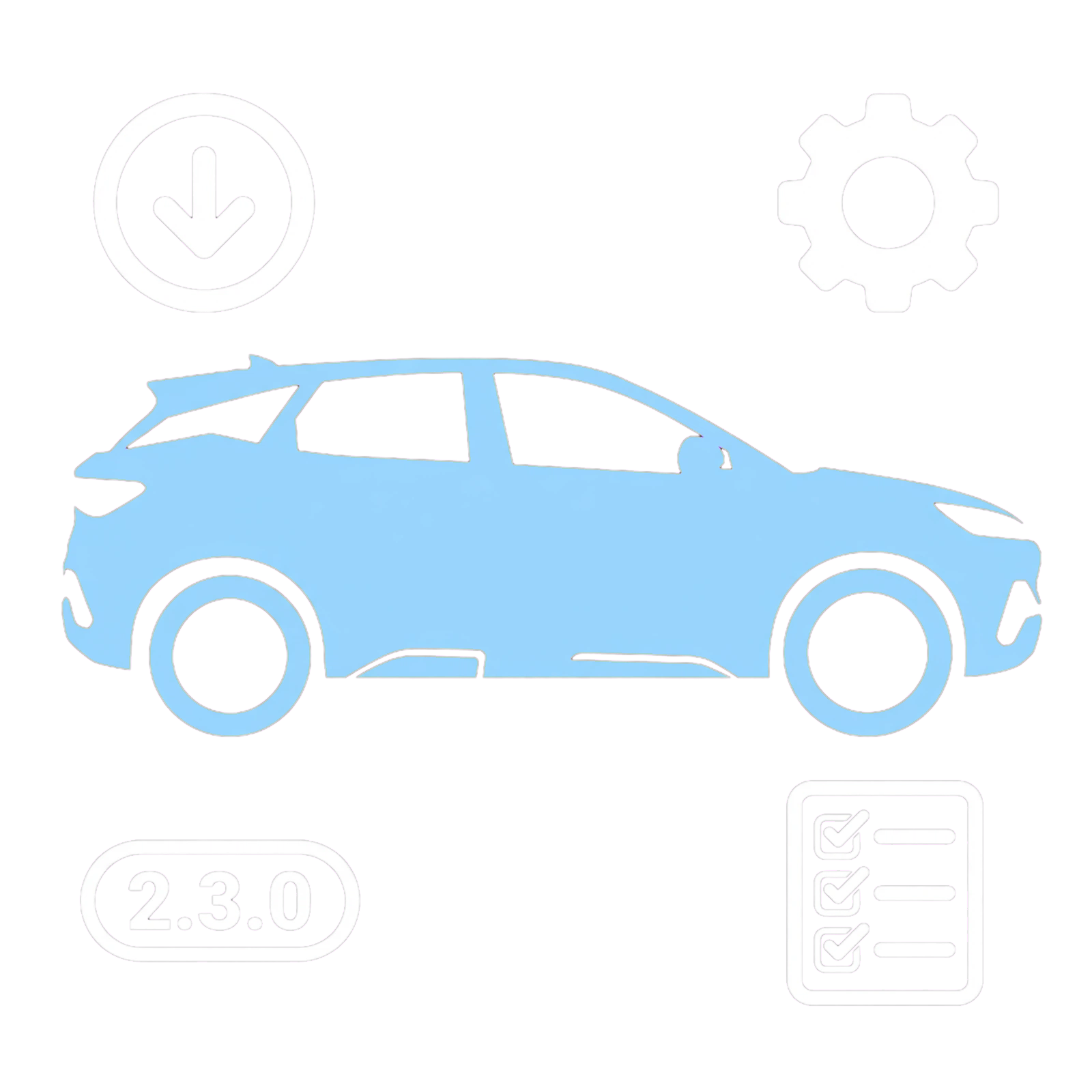 BYD ATTO 2 software update 2.3.0 illustration