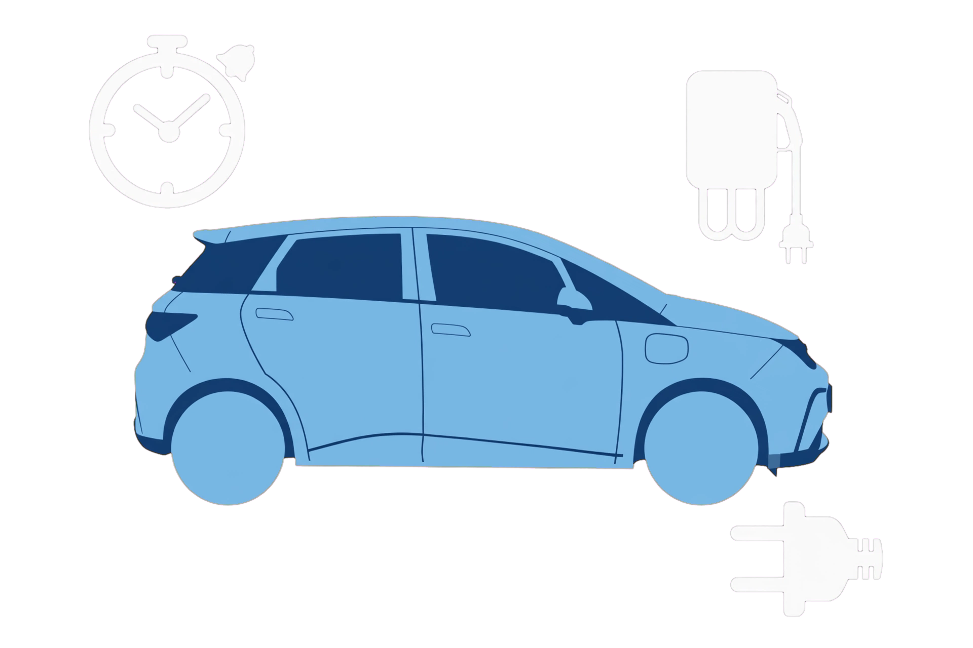 Illustration for BYD DOLPHIN scheduled charging troubleshooting.