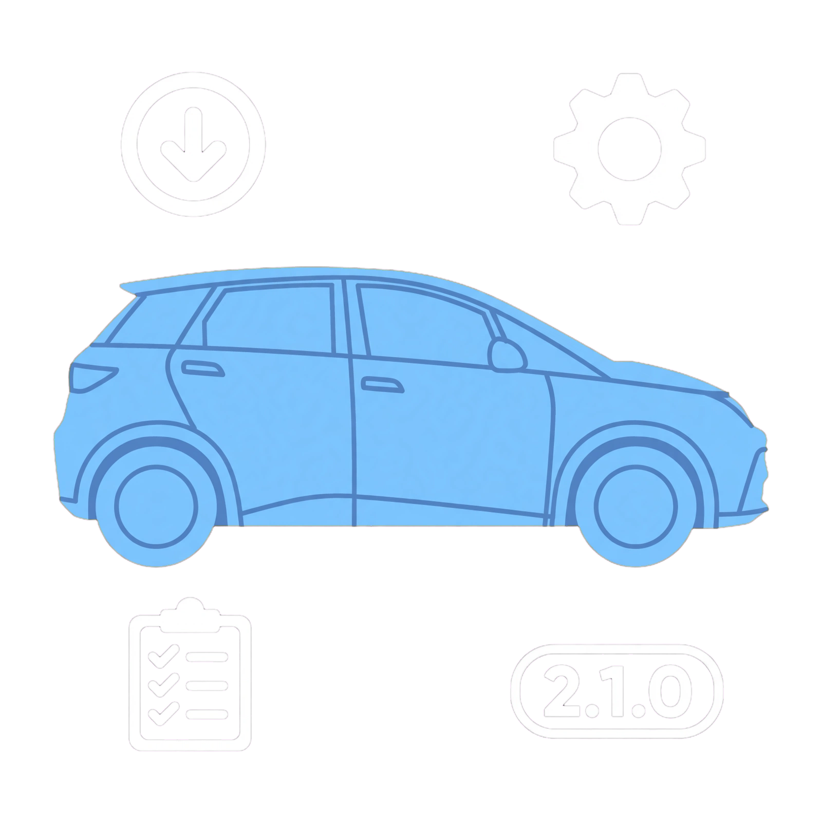 BYD DOLPHIN software update 2.1.0 illustration