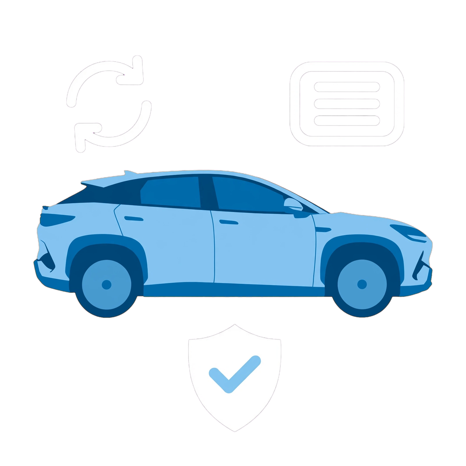 Illustration for safely resetting BYD vehicle settings.