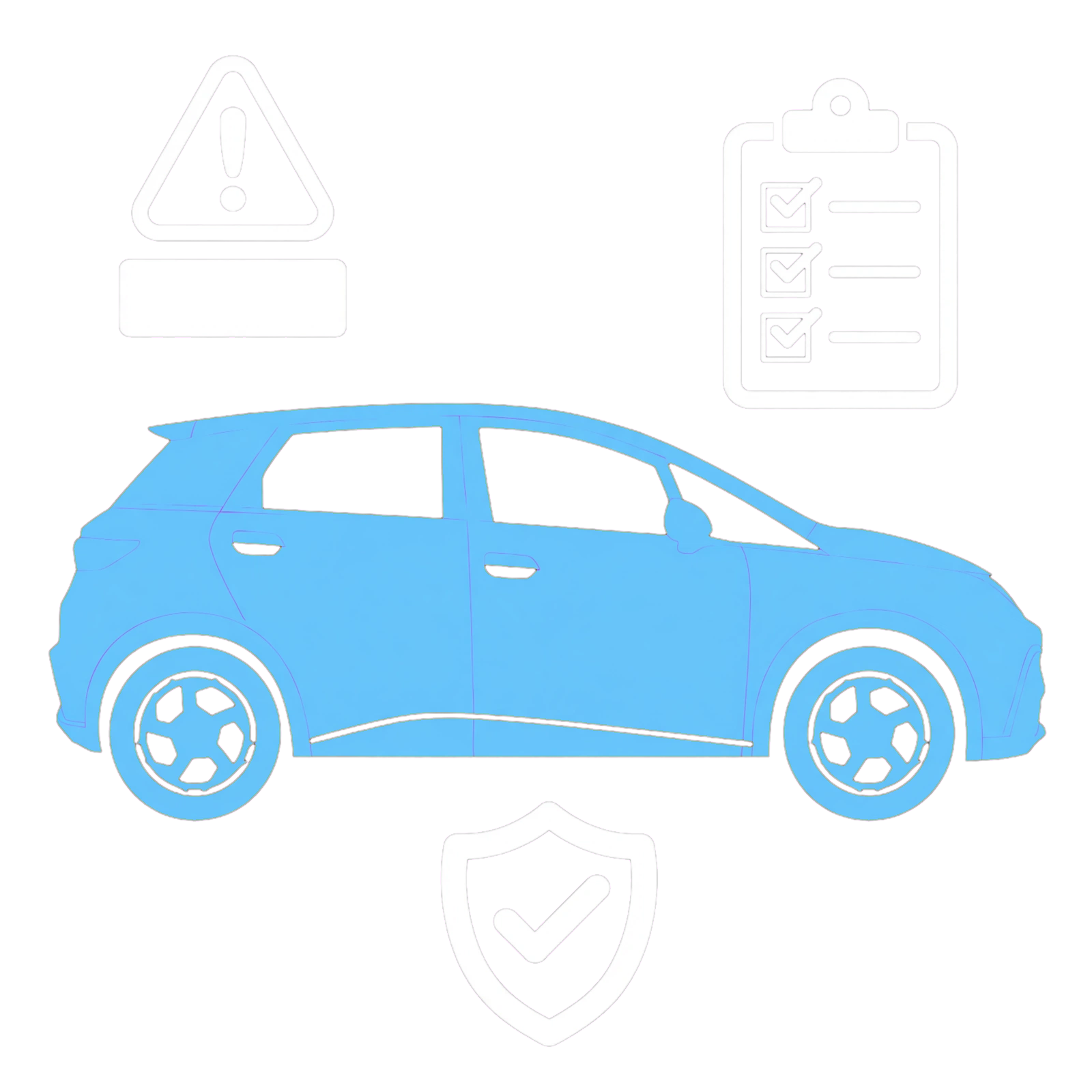 Illustration for BYD DOLPHIN warning lights and safe first checks.