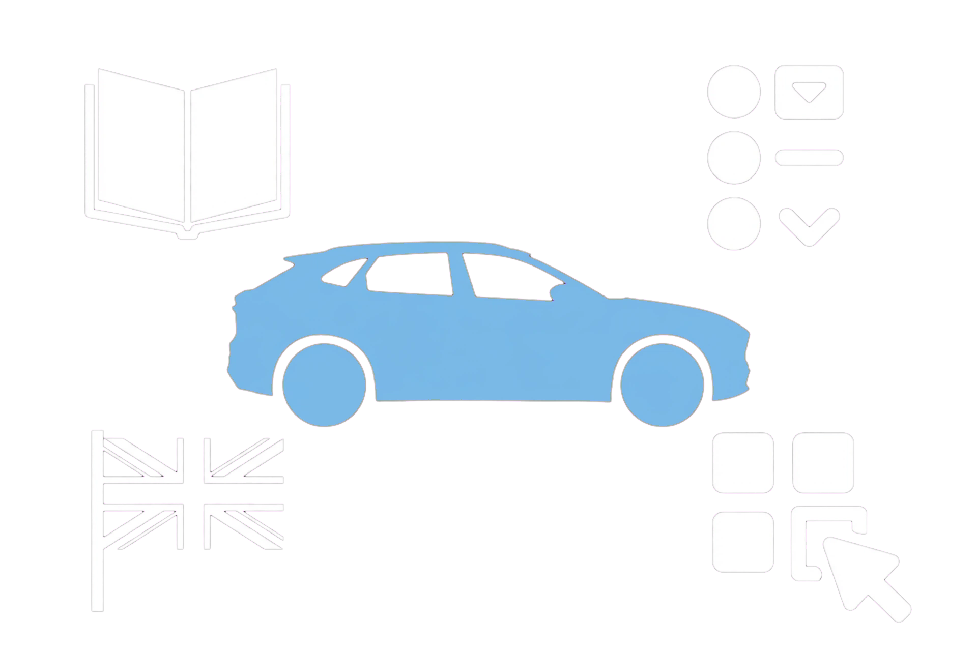 MyBYD illustration for finding the correct BYD owner manual