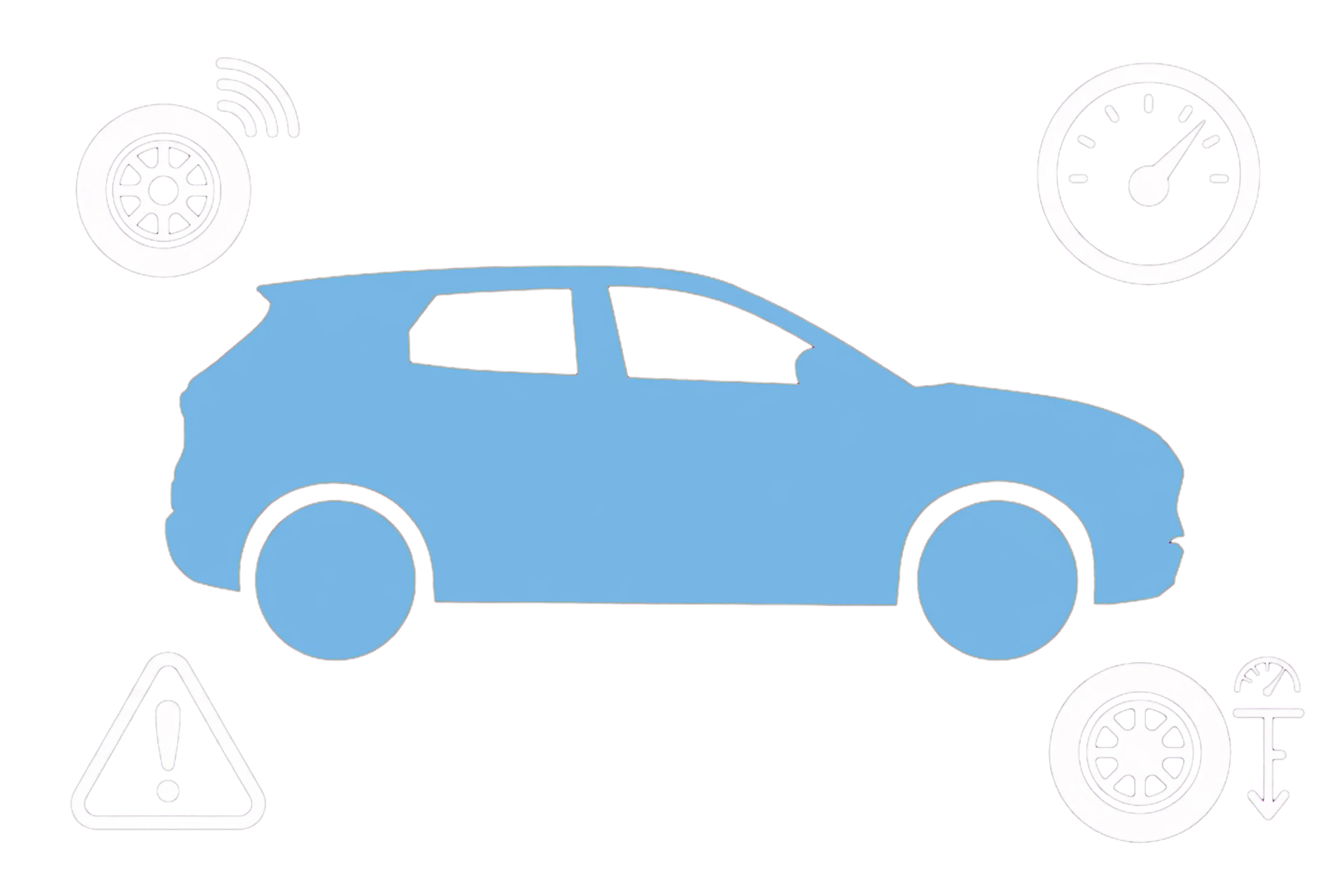 MyBYD illustration for BYD ATTO 2 tyre pressure monitoring and TPMS