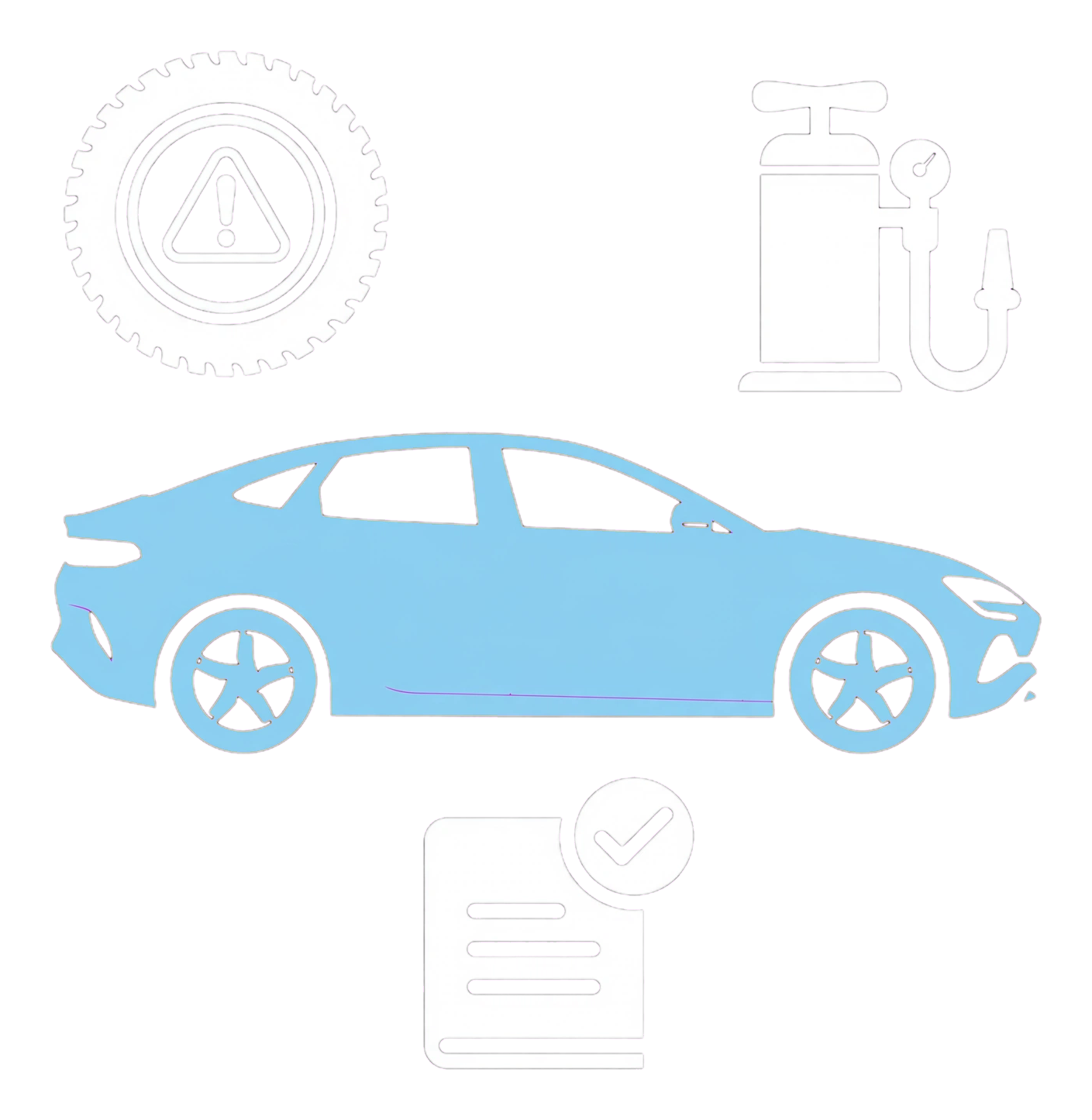 BYD SEAL tyre-pressure warning illustration.