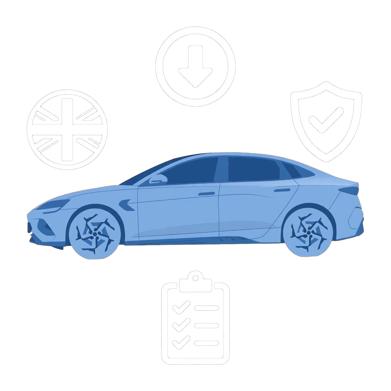 BYD UK software-update preparation illustration with SEAL, download and safety checklist