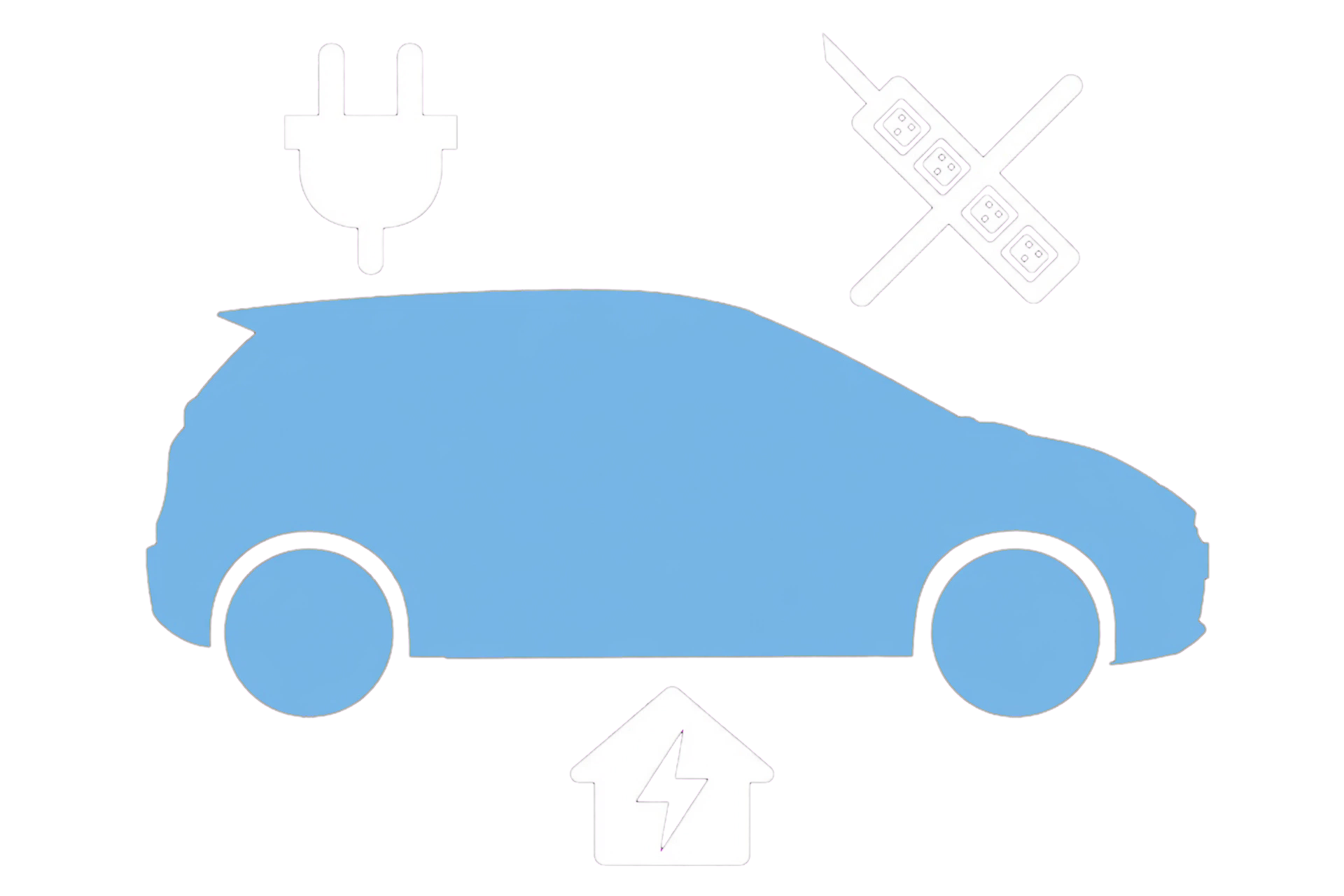 MyBYD illustration of three-pin charging for BYD DOLPHIN SURF